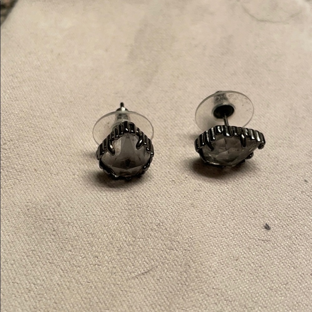 Tessa Gunmetal Kendra Scott Studs